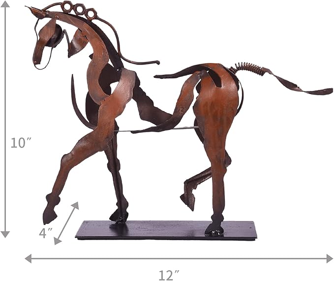 Handmade Horse Statue