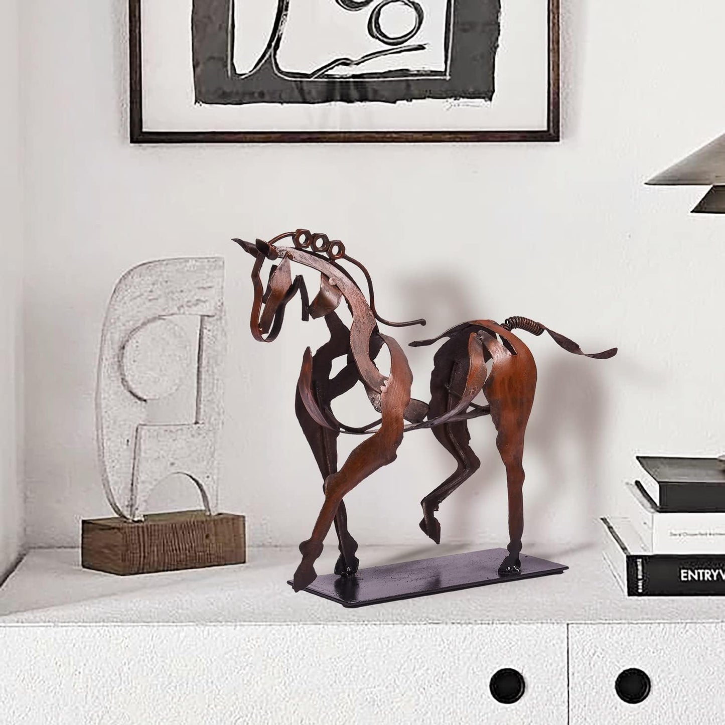 Handmade Horse Statue