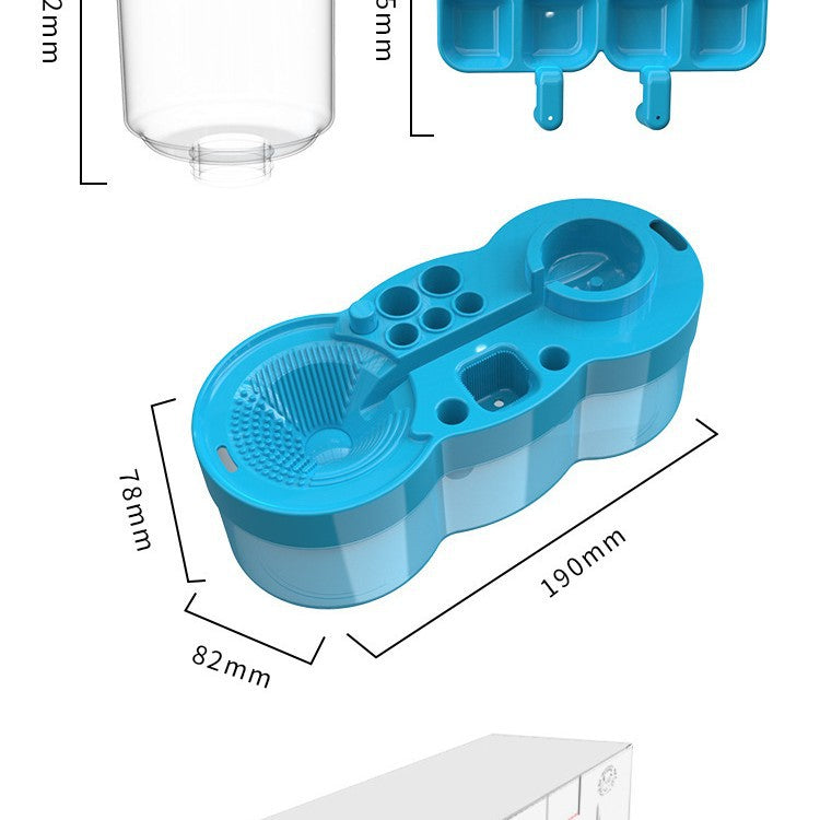 Paint Brush Cleaner Brush Rinser Water Circulation(Pre Assembled)